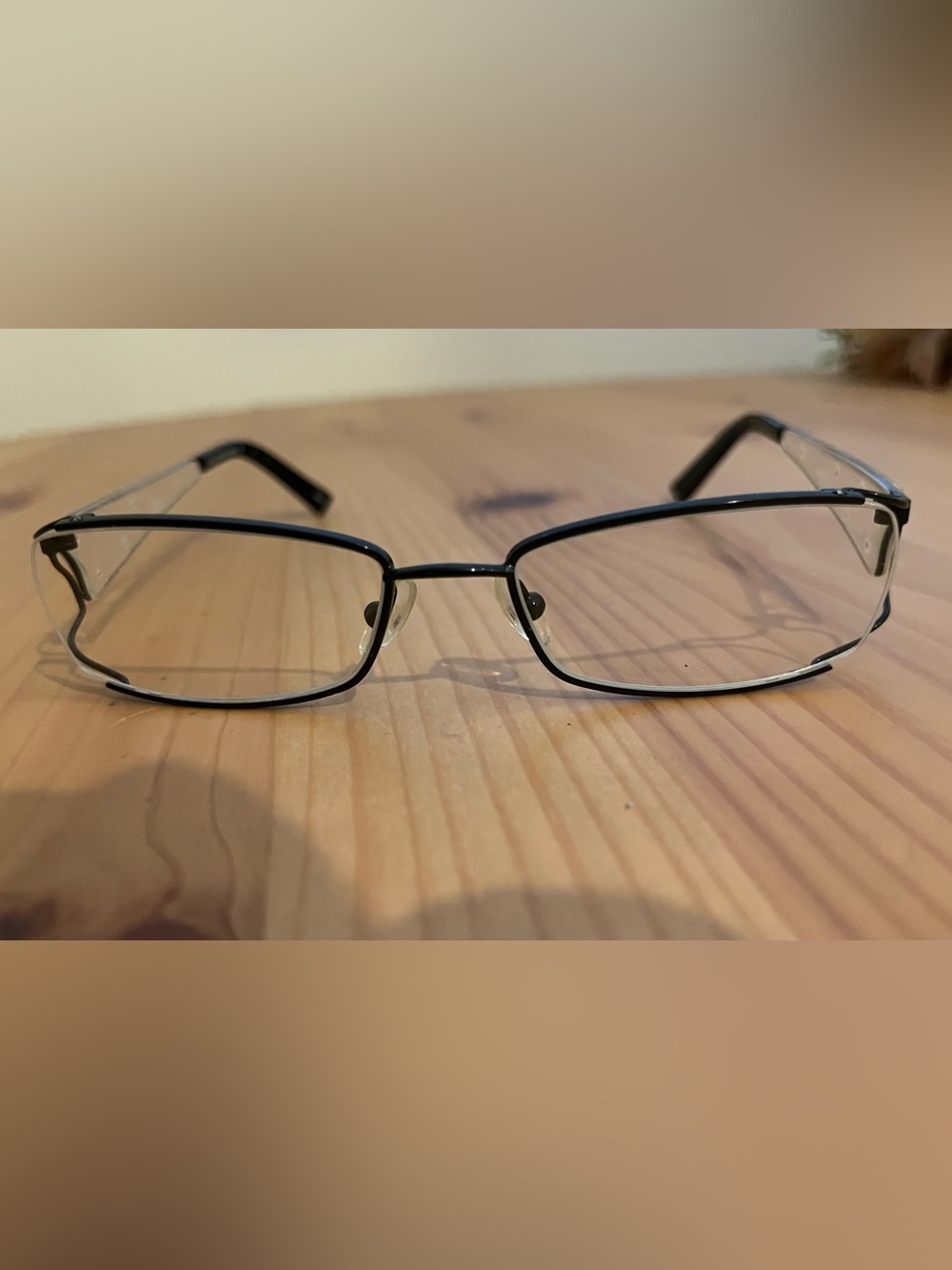 Woman’s Vintage Helium Paris 4115 Eyeglass frames EAUA 51-17-135 Black